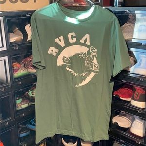 Green RVCA Tee
